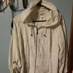 Ladies size large light weight jacket